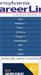 Mobile Screenshot of pacareerlinklackawanna.org